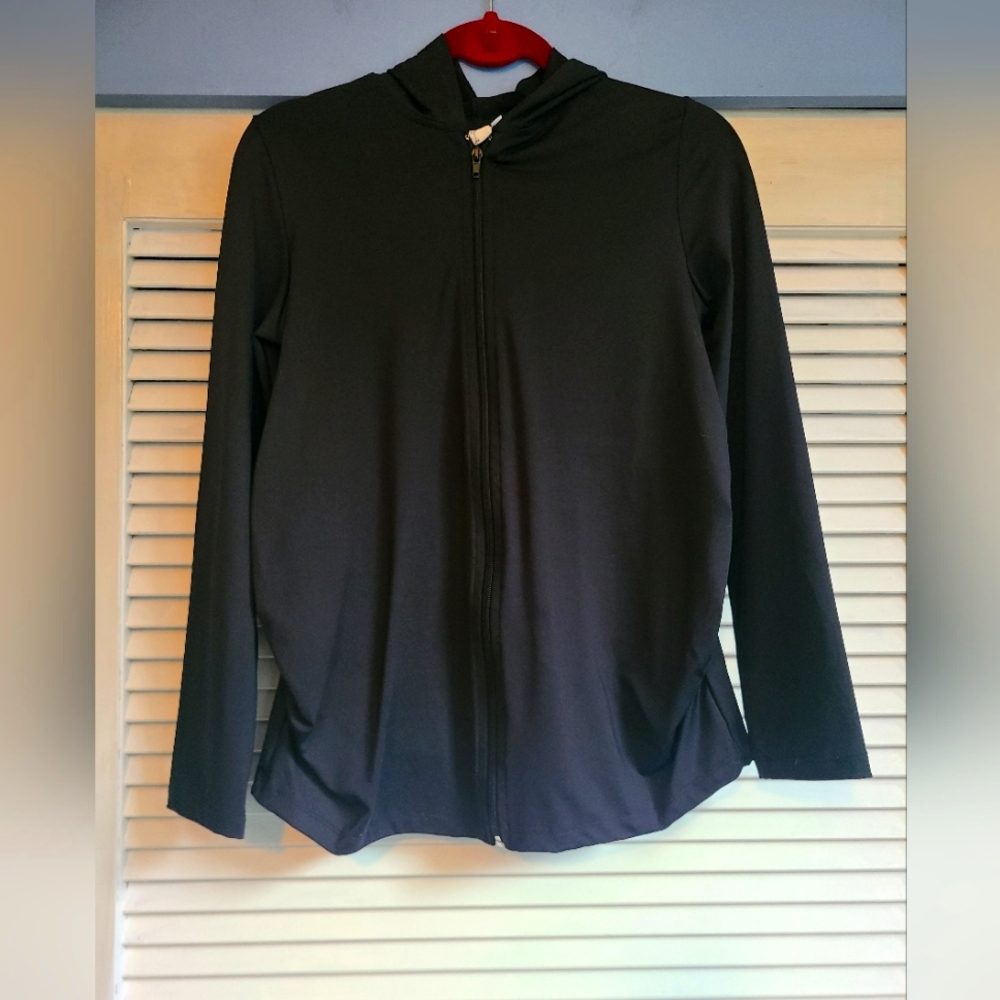 Embrace your bump athletic maternity jacket size small